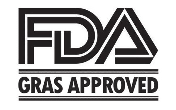 Certified GRAS (generally recognized as safe)